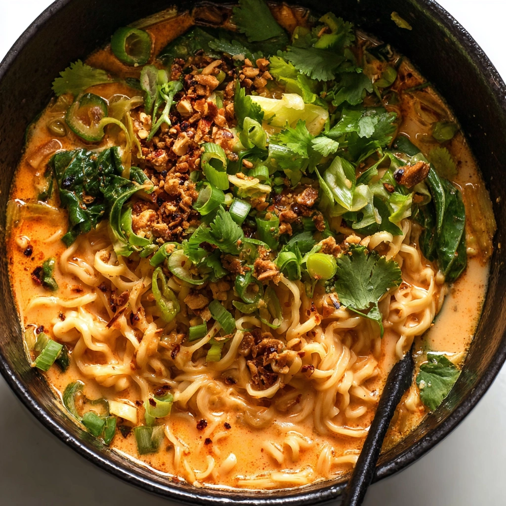 20-Minute Miso Peanut Ramen Bowls: Quick & Tasty!