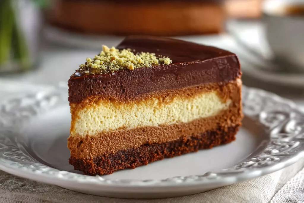 Easy Dubai Chocolate Cheesecake Recipe 30-minute Dubai Cheesecake Dessert Quick Dubai-style Chocolate Cheesecake Simple Ch...