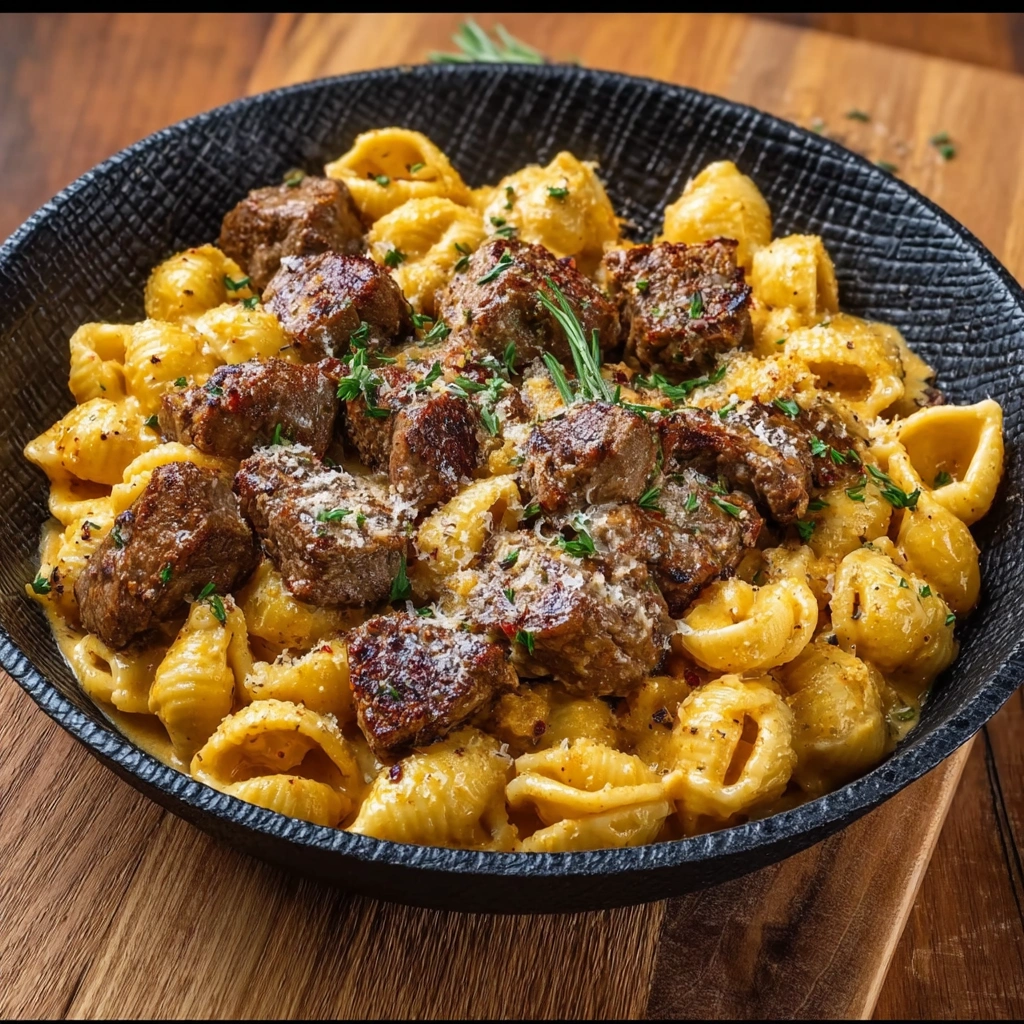 Quick Cajun Steak Bites Recipe Cheesy Garlic Shells Cooking Time Best Spices For Cajun Steak Bites How To Make Cheesy Garl...
