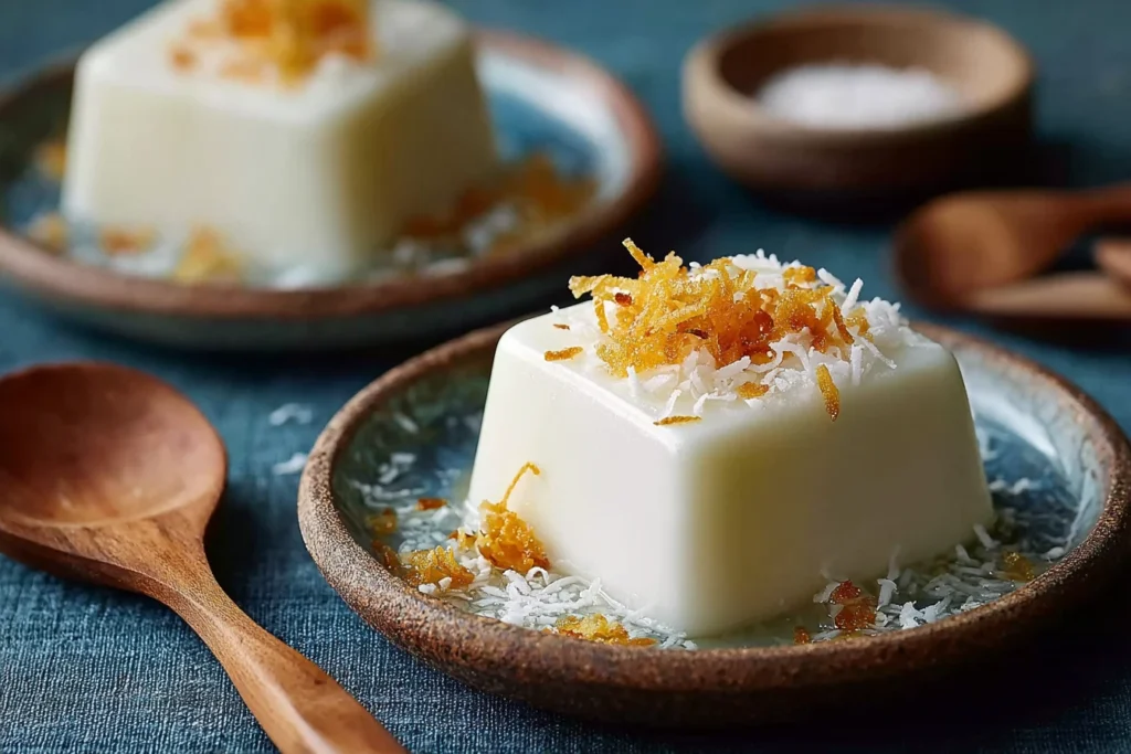 Best Chinese Coconut Pudding Recipe Silky Coconut Pudding Dessert Ideas How To Make Traditional Chinese Pudding Secret Ing...