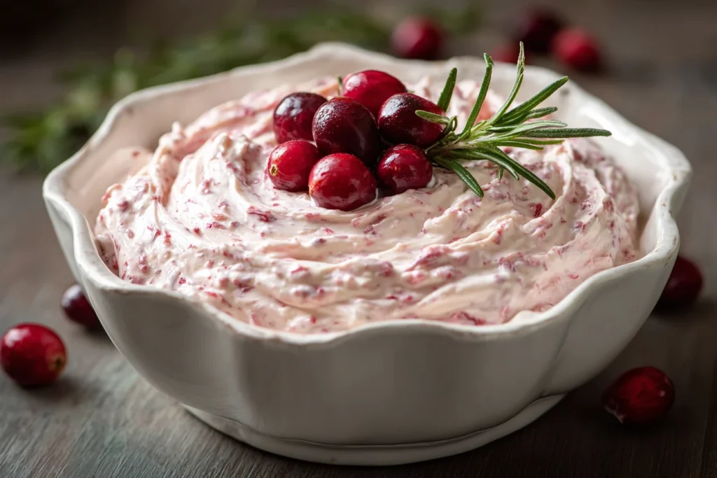 Cranberry Cream Cheese Dip Tutorial Homemade Cranberry Dip For Parties Easy Cream Cheese Dip Recipe Cranberry Dip Preparat...