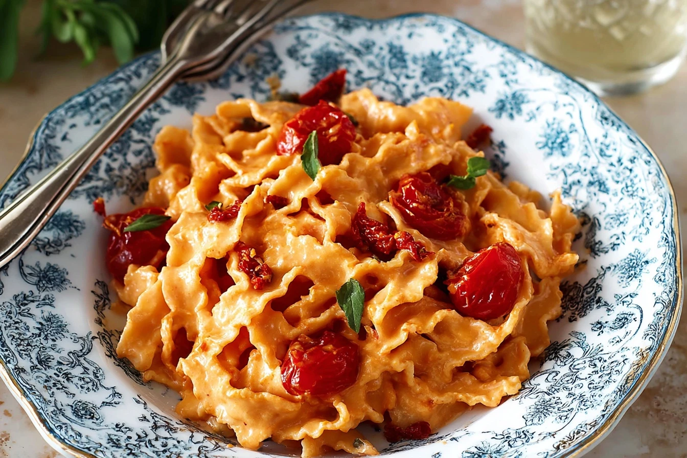Master Creamy Sun-Dried Tomato and Stracchino Pasta