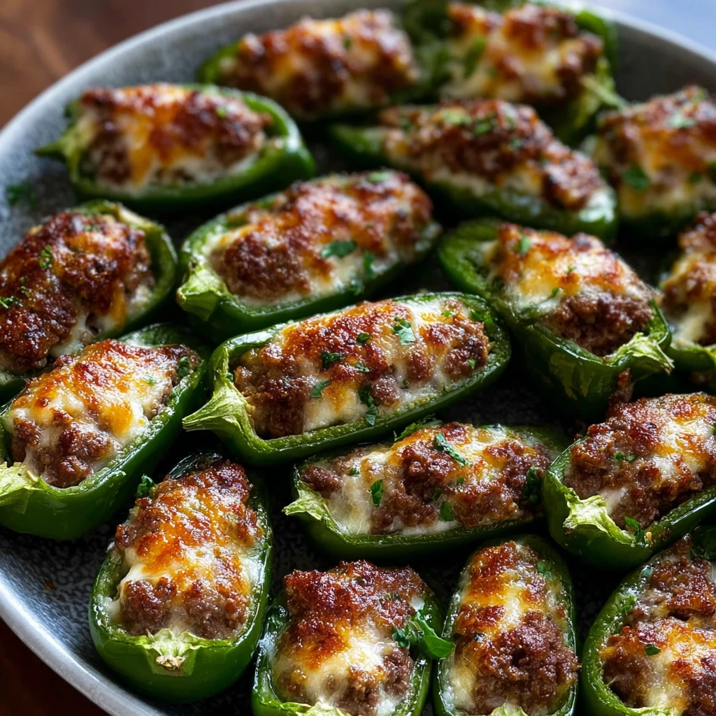 Easy 10-minute Jalapeño Bites Recipe Spicy Stuffed Jalapeño Appetizers Quick Spicy Jalapeño Snacks Low Carb Stuffed Jal...