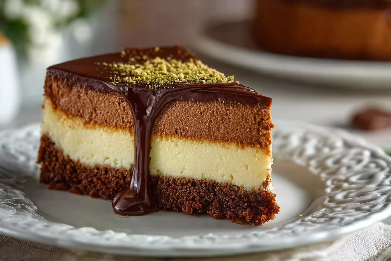 Make Dubai Chocolate Cheesecake in Just 30 Minutes