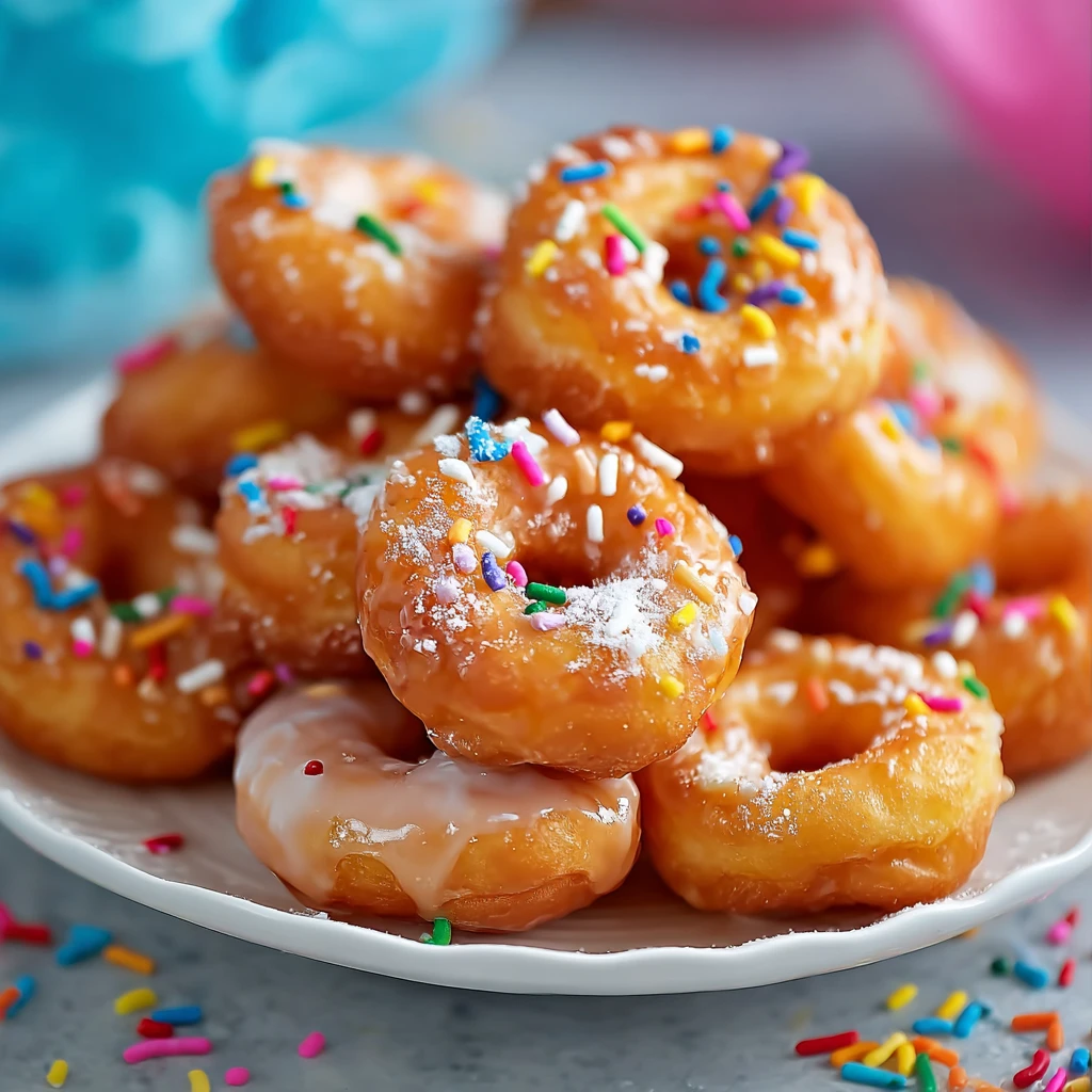 Easy Funnel Cake Donuts Recipe Homemade Carnival Funnel Cake Recipe Quick 20 Minute Donut Recipe Low-fat Funnel Cake Donut...