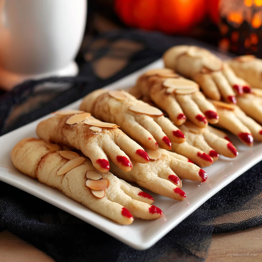 Easy Halloween Finger Cookies Recipe 20 Minute Spooky Snacks For Parties Homemade Halloween Finger Cookies Quick Halloween...