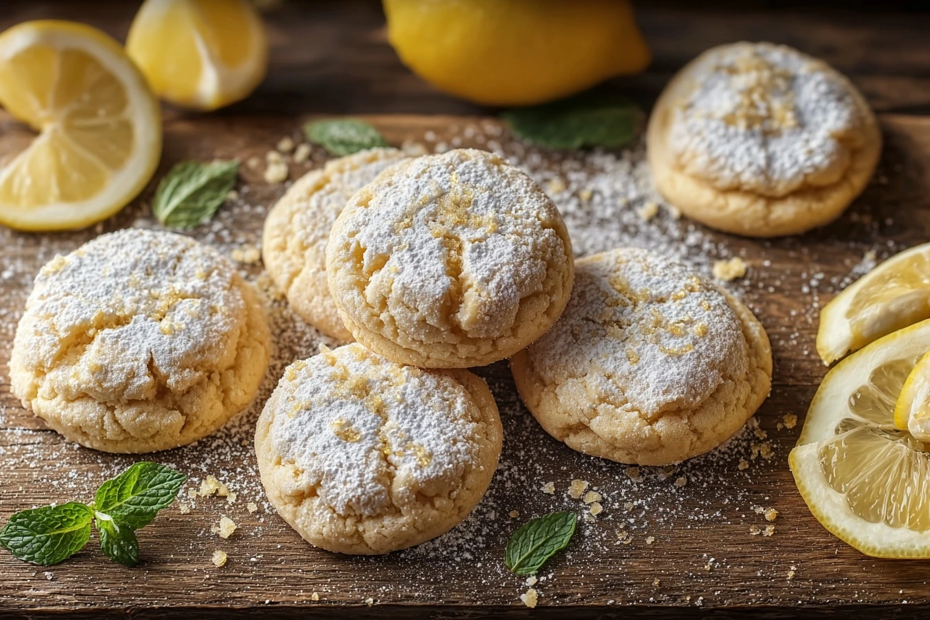 Easy Lemon Cookie Recipe Steps Homemade Lemon Cookie Guide Lemon Cookies Beginner Recipe Simple Lemon Cookies 5 Steps Best...
