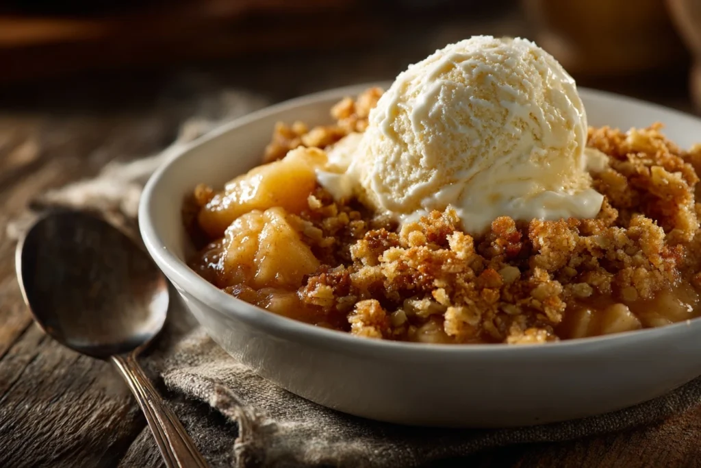 Easy Old-fashioned Apple Crisp Recipe Best Quick Apple Crisp Homemade Apple Crisp With Fresh Apples Simple Apple Crisp Rec...