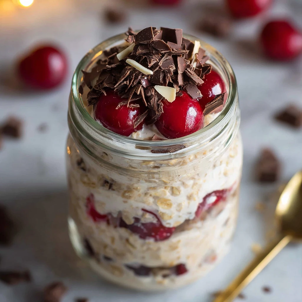 Easy Overnight Oats Christmas Recipe Yummy Christmas Jar Oats Idea Healthy Christmas Breakfast Oats Jar Low Calorie Overni...