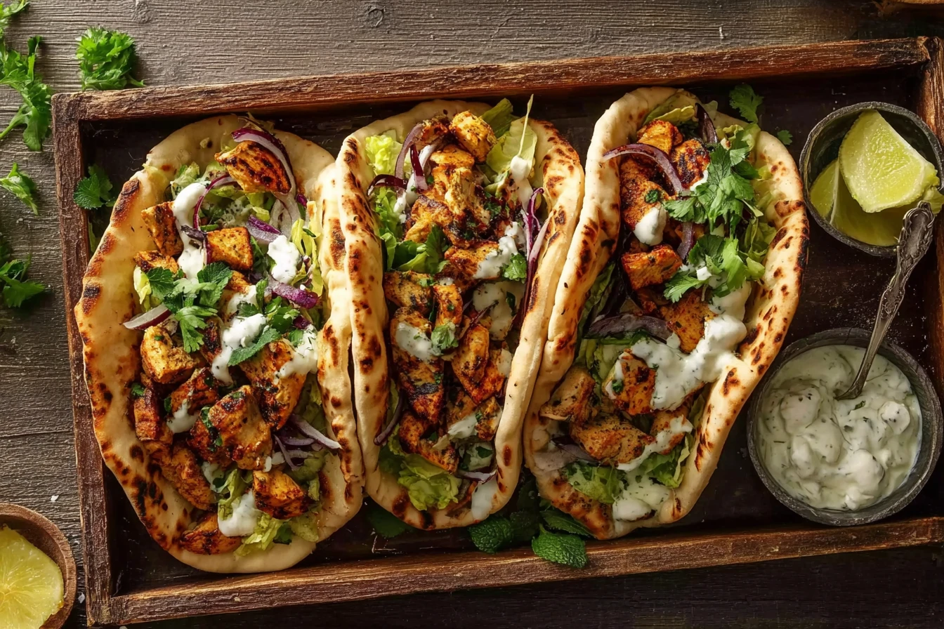 Effortless Weeknight Meal: Sheet Pan Chicken Pitas