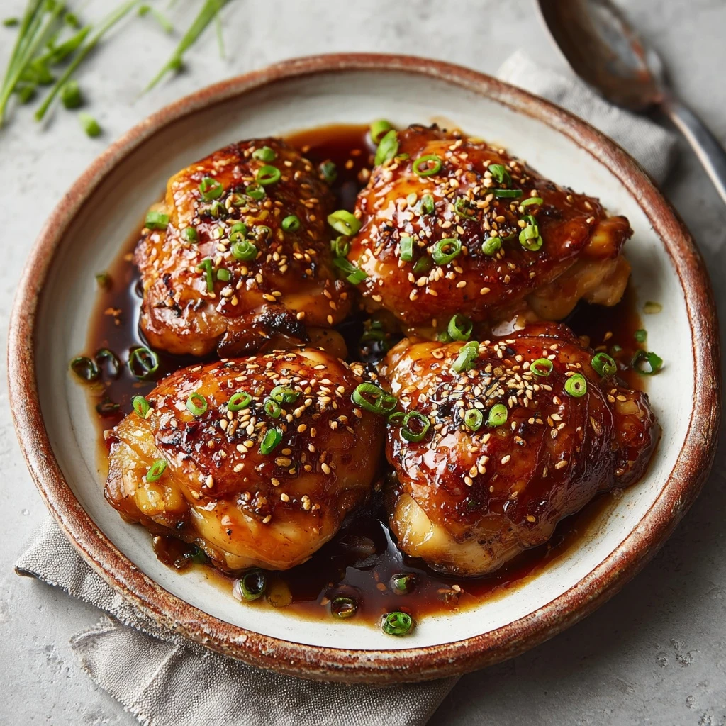 Easy Soy-garlic Chicken Thighs Recipe Master Soy-garlic Marinade Tips Best Chicken Thighs For Soy-garlic Sauce Soy-garlic ...
