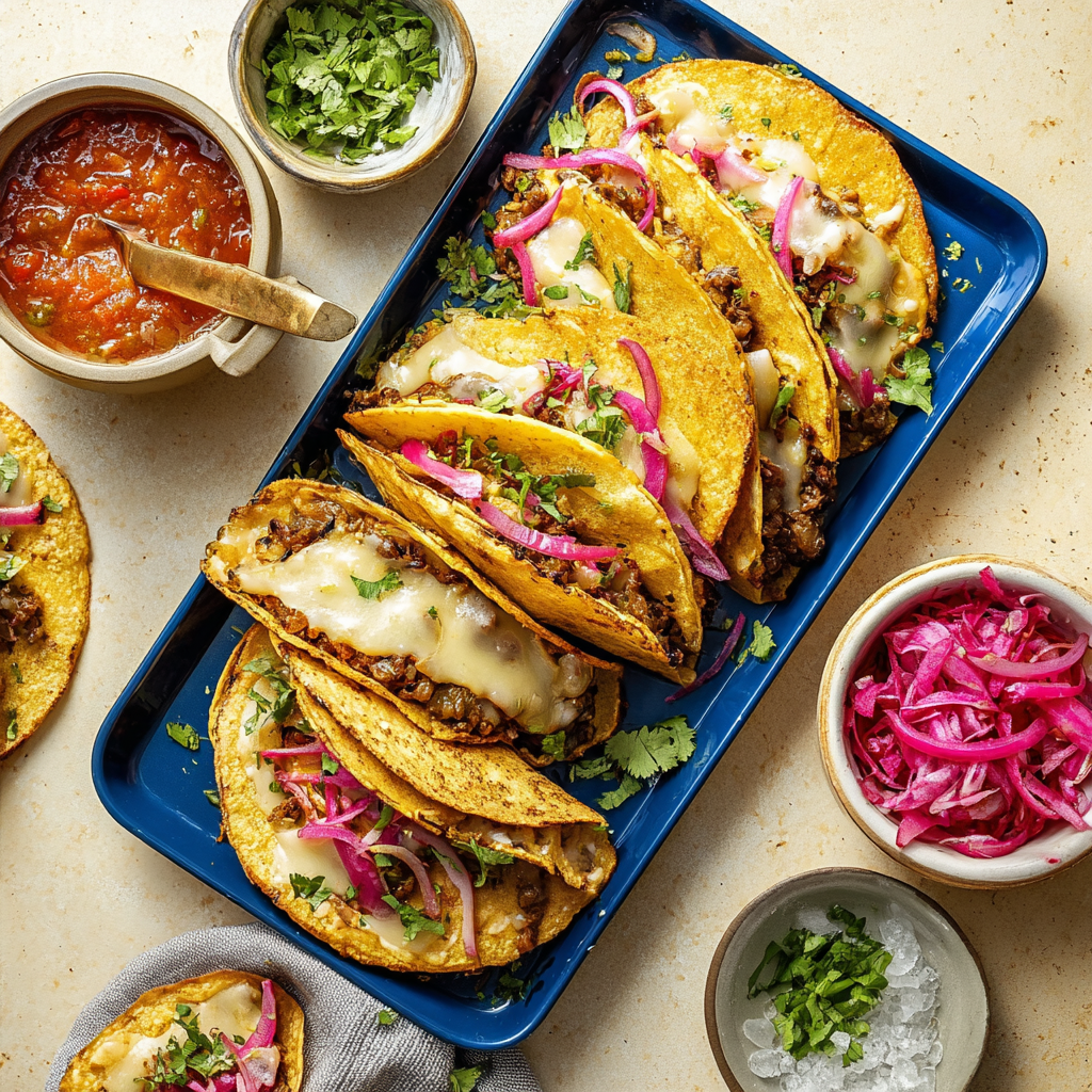 Quick & Easy Crispy Black Bean Tacos in 15 Minutes