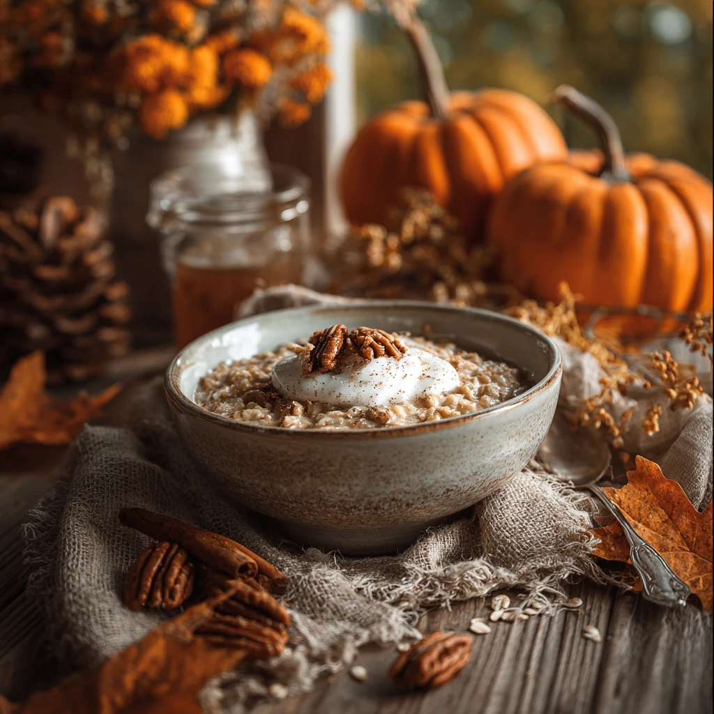 Pumpkin Oatmeal Breakfast Recipes Easy Pumpkin Oatmeal Ideas Healthy Pumpkin Oatmeal Recipes Vegan Pumpkin Oatmeal Breakfa...