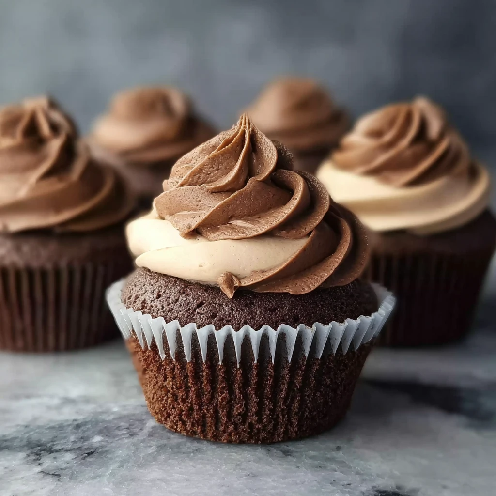 Quick Chocolate Coffee Cupcakes Recipe 10-minute Chocolate Cream Cupcakes Easy Coffee Cream Cupcake Recipe Fast Prep Coffe...