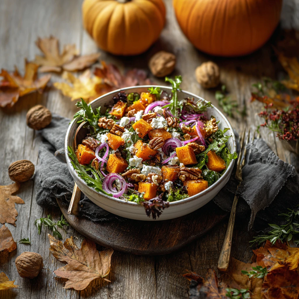 Quick Pumpkin Harvest Salad Recipe Easy Pumpkin Salad Preparation Guide Best Pumpkin Harvest Salad Ideas How To Make A Qui...