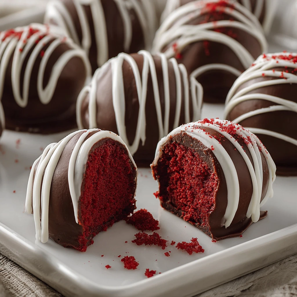 Red Velvet Truffles Recipe Easy Homemade Red Velvet Truffles Guide How To Make Red Velvet Truffles Best Chocolate For Red ...