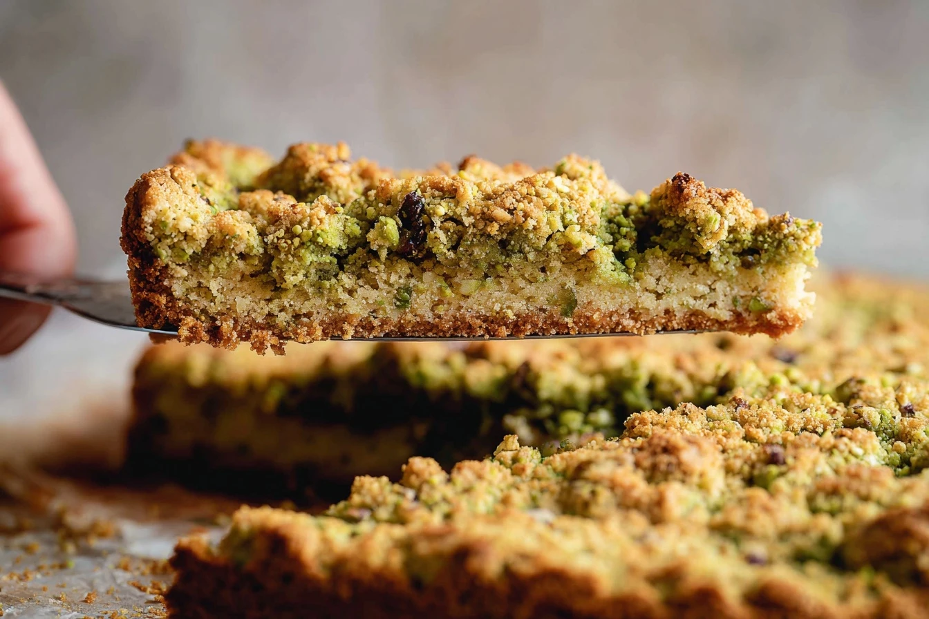 Sbrisolona Al Pistacchio Recipe Authentic Sbrisolona Pistachio Cake Best Italian Pistachio Dessert How To Make Sbrisolona ...
