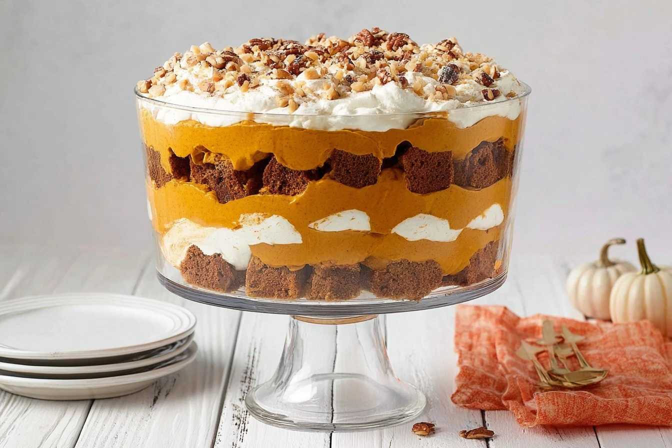 Ultimate Pumpkin Trifle Recipe How To Make A Pumpkin Trifle Best Pumpkin Trifle Recipes Easy Pumpkin Trifle Preparation Pu...
