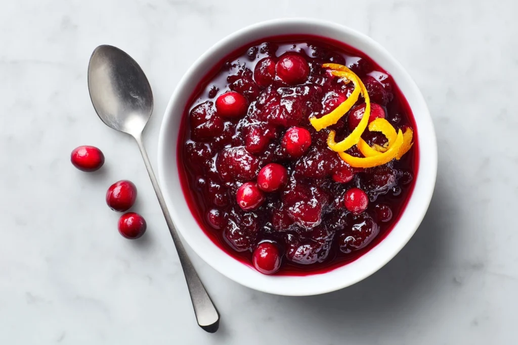 3-ingredient Cranberry Sauce Recipe Quick Cranberry Sauce Homemade Easy Cranberry Sauce Under 10 Minutes Simple Cranberry ...