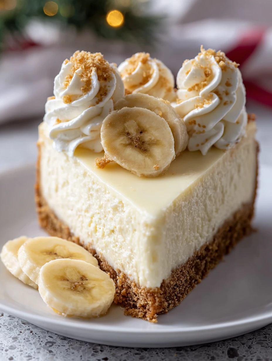 Best Banana Cream Cheesecake Recipe Homemade Banana Cream Cheesecake Easy Melt In Your Mouth Cheesecake How To Make Banana...