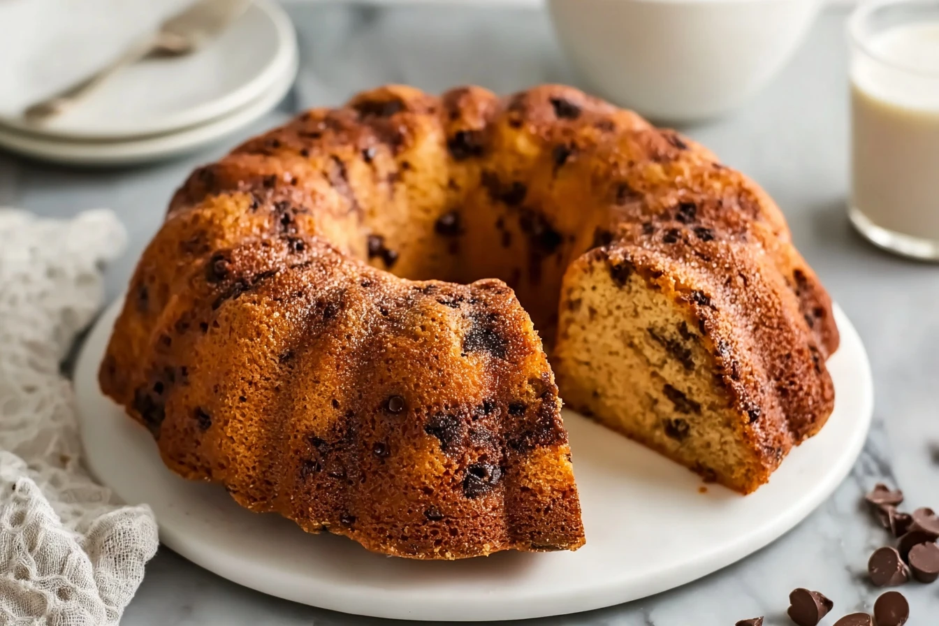 Best Cinnamon Chocolate Chip Coffee Cake Recipe Easy Cinnamon Chocolate Chip Coffee Cake Moist Cinnamon Chocolate Chip Cof...