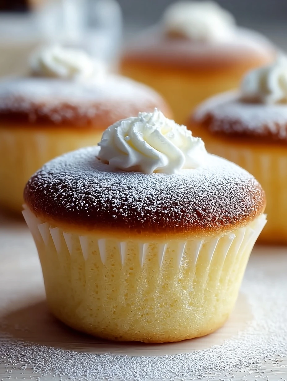10-Min Prep: Quick Fluffy Japanese Cheesecake Cupcakes