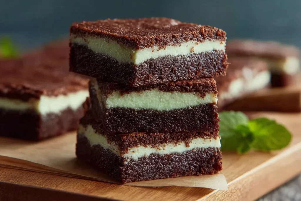 Best Mint Chocolate Brownie Recipe Homemade Mint Chocolate Brownies Easy Mint Chocolate Brownies Gluten Free Mint Chocolat...