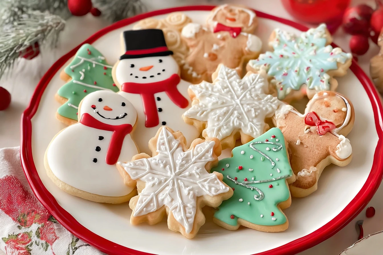 No-Spread Christmas Sugar Cookies