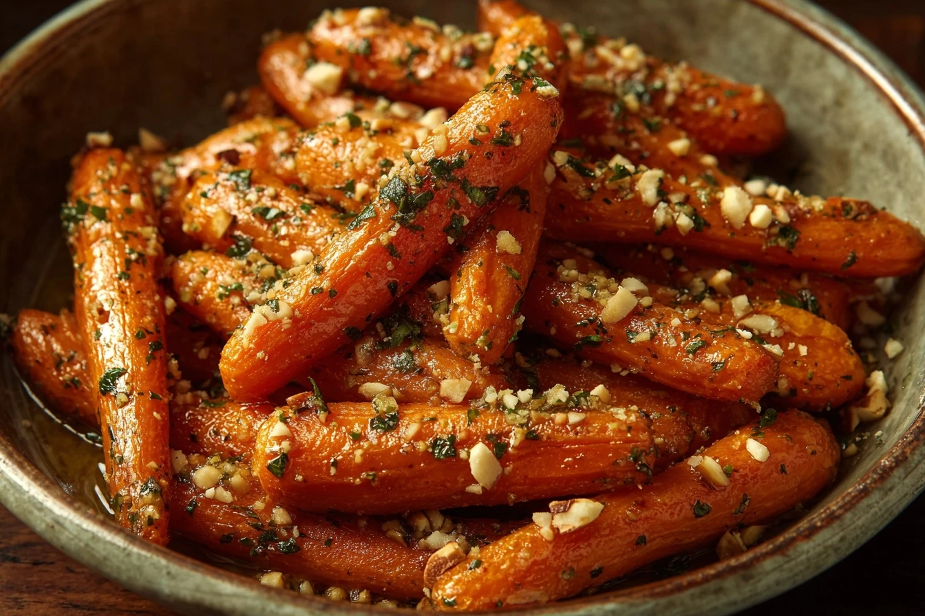 Best Parmesan Garlic Roasted Carrots Recipe Easy Garlic Parmesan Carrots Oven-roasted Parmesan Garlic Carrots How To Make ...