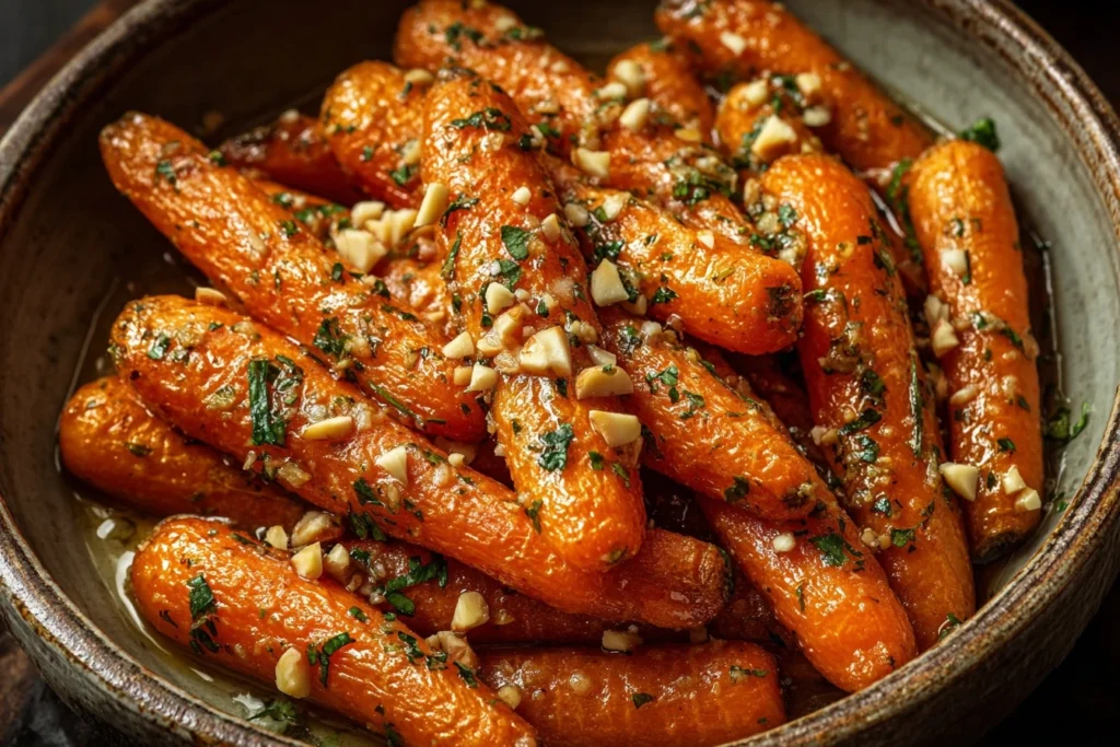 Best Parmesan Garlic Roasted Carrots Recipe Easy Garlic Parmesan Carrots Oven-roasted Parmesan Garlic Carrots How To Make ...