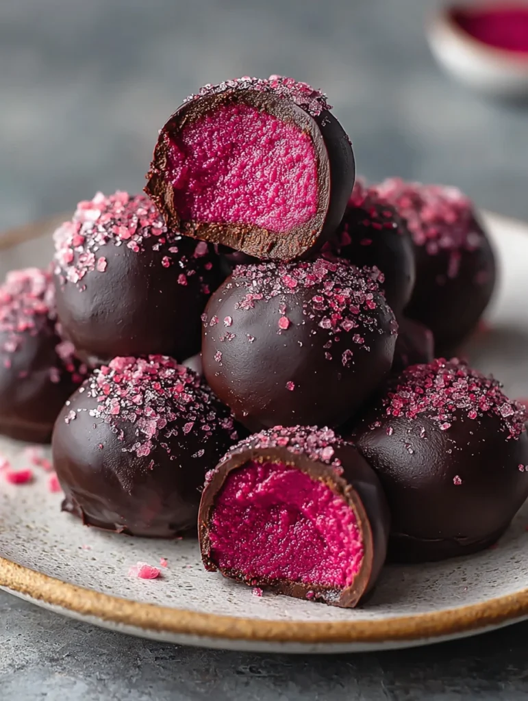 Best Velvety Raspberry Truffles Recipe Homemade Raspberry Truffles For Dessert Easy Melt-in-your-mouth Raspberry Truffles ...