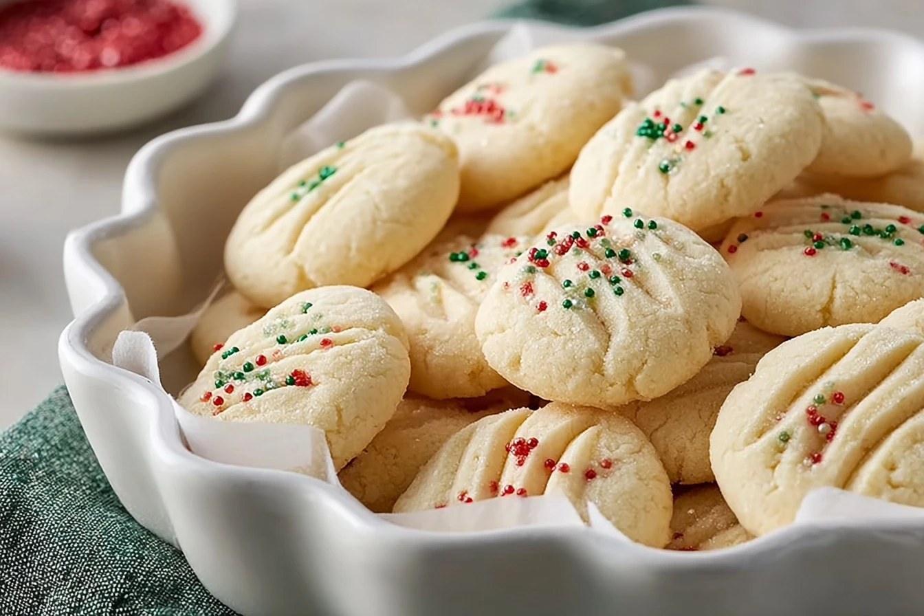 Best Whipped Shortbread Cookies Recipe Easy Whipped Shortbread Cookies For Christmas How To Make Gluten-free Whipped Short...