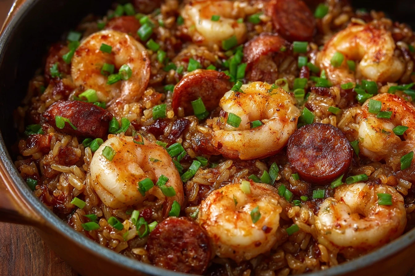 Quick & Tasty: Cajun Dirty Rice with Shrimp and Sausage