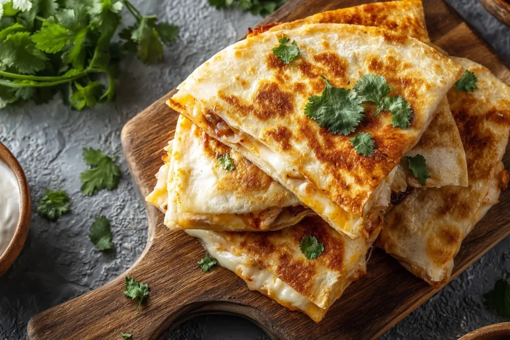 Easy Chicken Ranch Quesadillas Recipe Homemade Chicken Ranch Quesadillas Best Cheese For Chicken Ranch Quesadillas How To ...