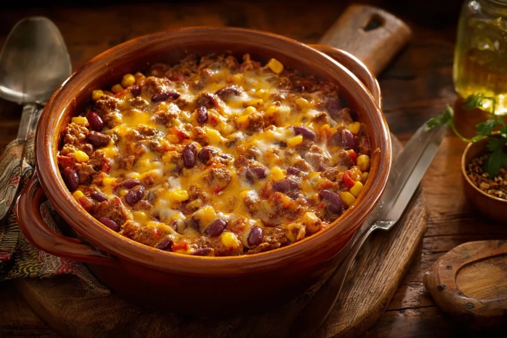 Easy Cowboy Casserole Recipe Quick Cowboy Casserole Dinner Ideas 20 Minute Cowboy Casserole Tutorial Fast Beef Bean Casser...