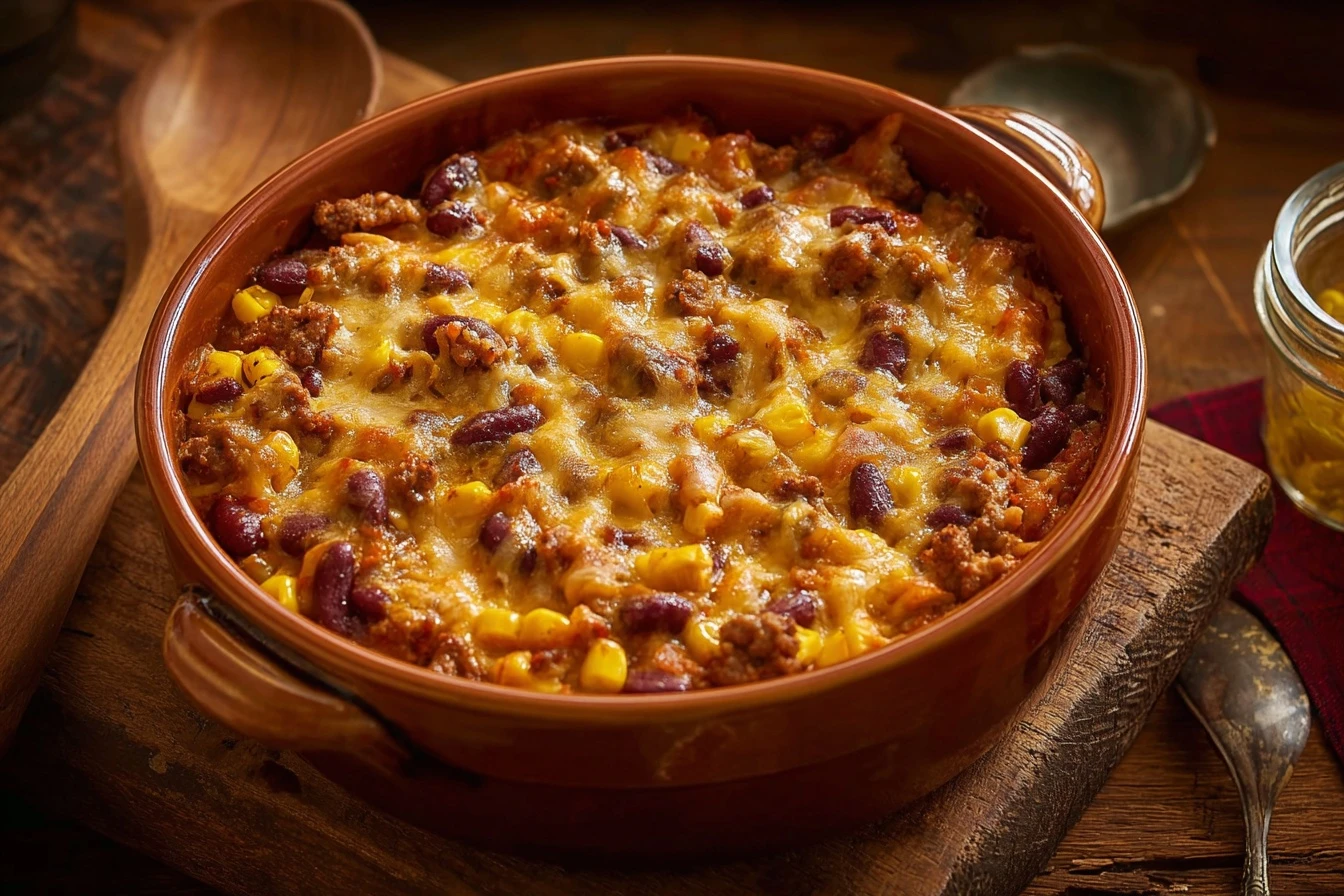 Easy Cowboy Casserole Recipe Quick Cowboy Casserole Dinner Ideas 20 Minute Cowboy Casserole Tutorial Fast Beef Bean Casser...