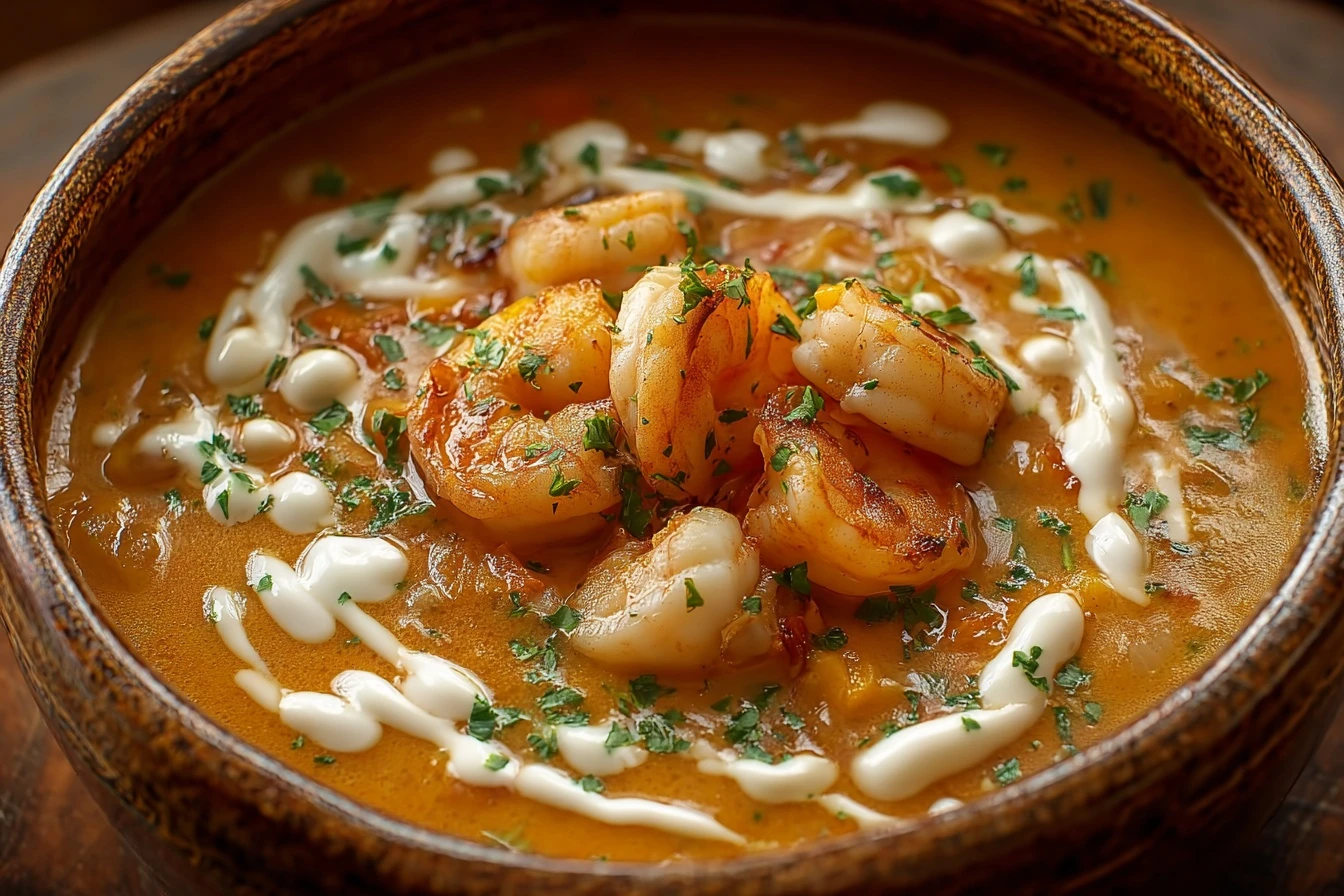 Easy Creamy Crab And Shrimp Soup Recipe How To Make Creamy Seafood Soup Best Crab And Shrimp Soup Recipe Creamy Crab And S...