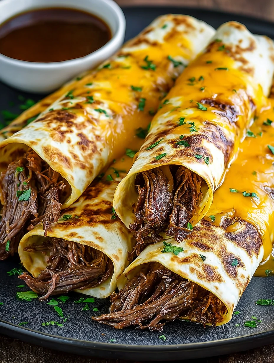 Master French Dip Tortilla Roll Ups: 10-Min Recipe!