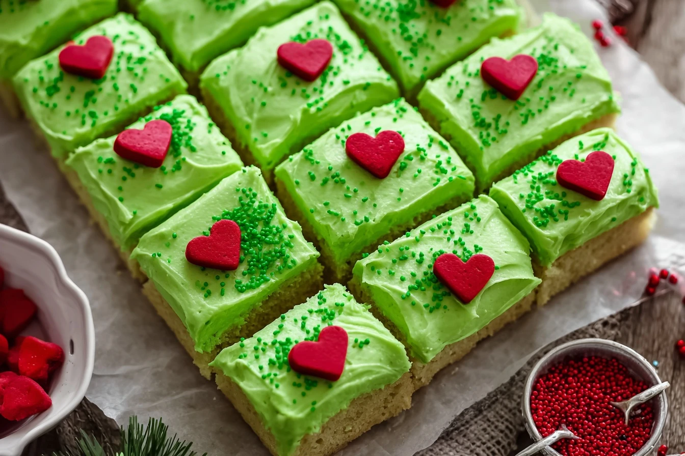 Grinch Cake Recipe