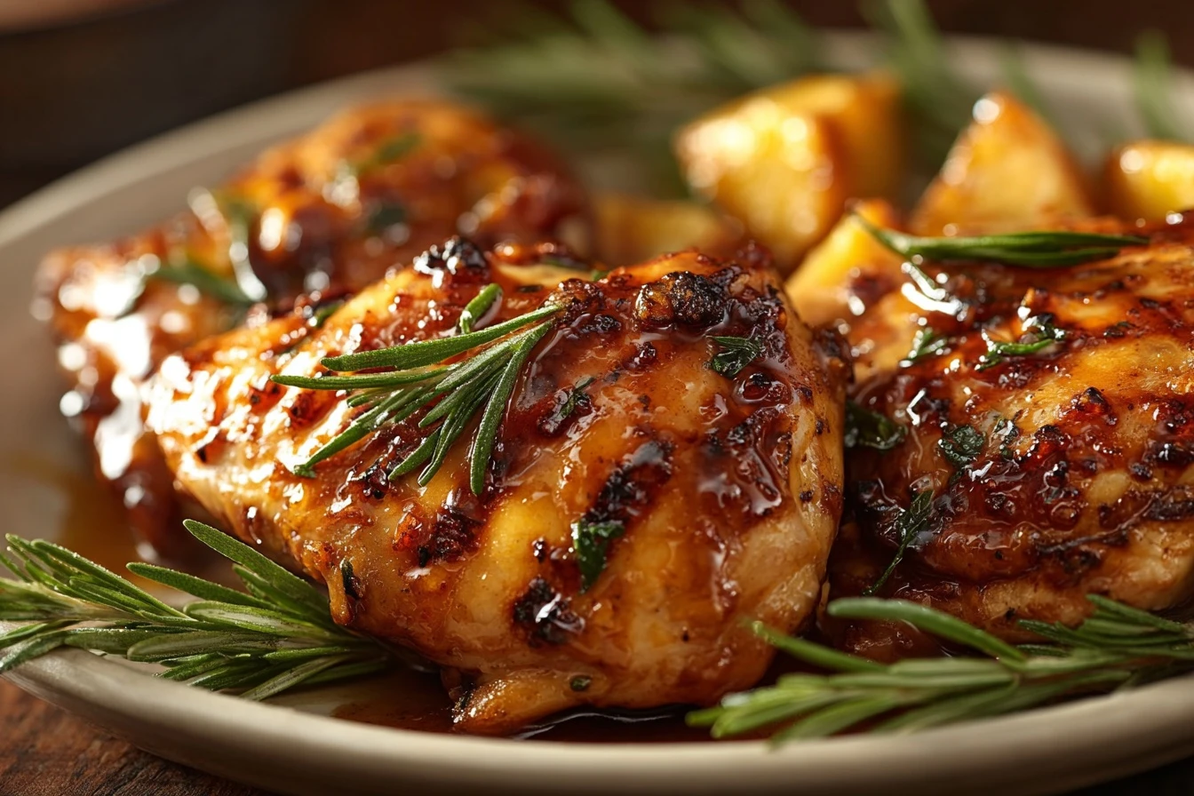 Easy Maple Rosemary Chicken Grill Recipe 20 Minute Grilled Chicken Dinner Best Quick Rosemary Chicken Recipe Fast Maple Ro...