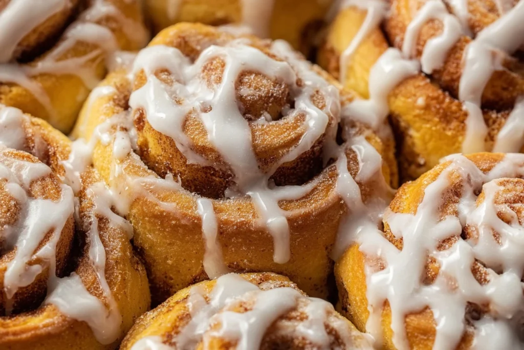 Easy Pumpkin Spice Cinnamon Rolls Recipe Quick Pumpkin Cinnamon Rolls Homemade 20 Minute Vegan Cinnamon Rolls Gluten-free ...