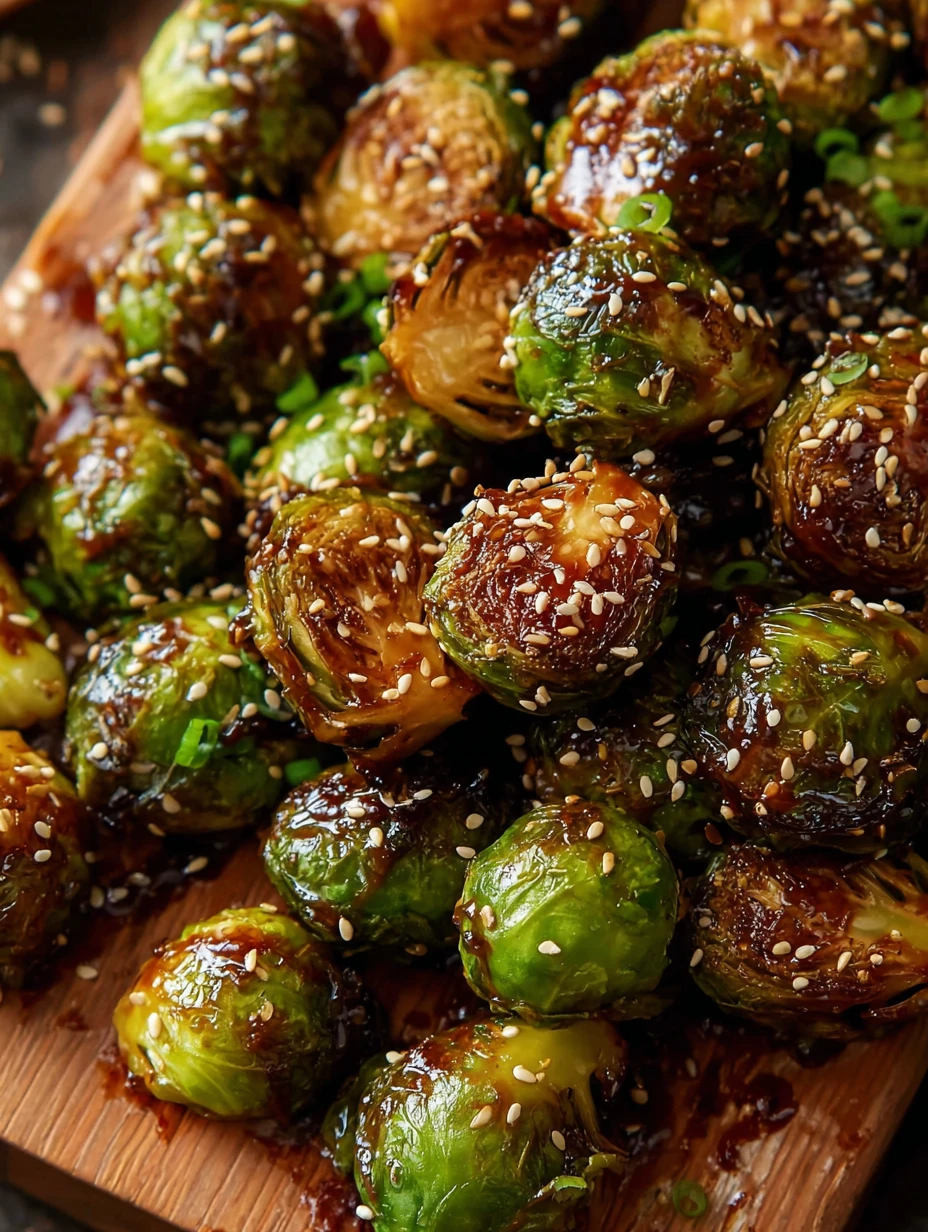 Easy Teriyaki Glazed Brussels Sprouts Recipe Best Teriyaki Sauce For Brussels Sprouts How To Make Teriyaki Brussels Sprout...