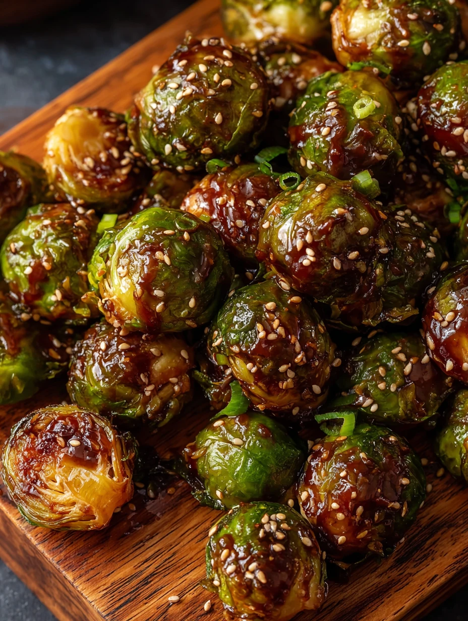 20-Minute Teriyaki Glazed Brussels Sprouts Recipe