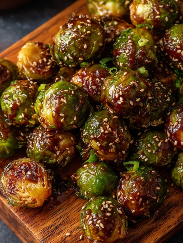 Easy Teriyaki Glazed Brussels Sprouts Recipe Best Teriyaki Sauce For Brussels Sprouts How To Make Teriyaki Brussels Sprout...