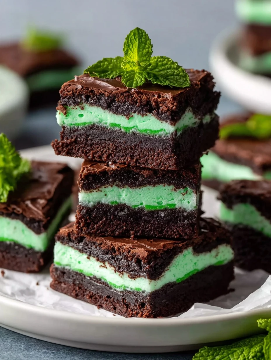 Quick & Easy Fudge Mint Oreo Brownies in 30 Minutes!