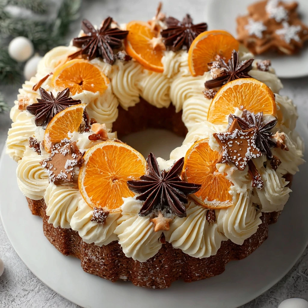 Gingerbread Wreath Cake Recipe Easy Gingerbread Wreath Cake Homemade Gingerbread Wreath Ideas Buy Gingerbread Wreath Cake ...