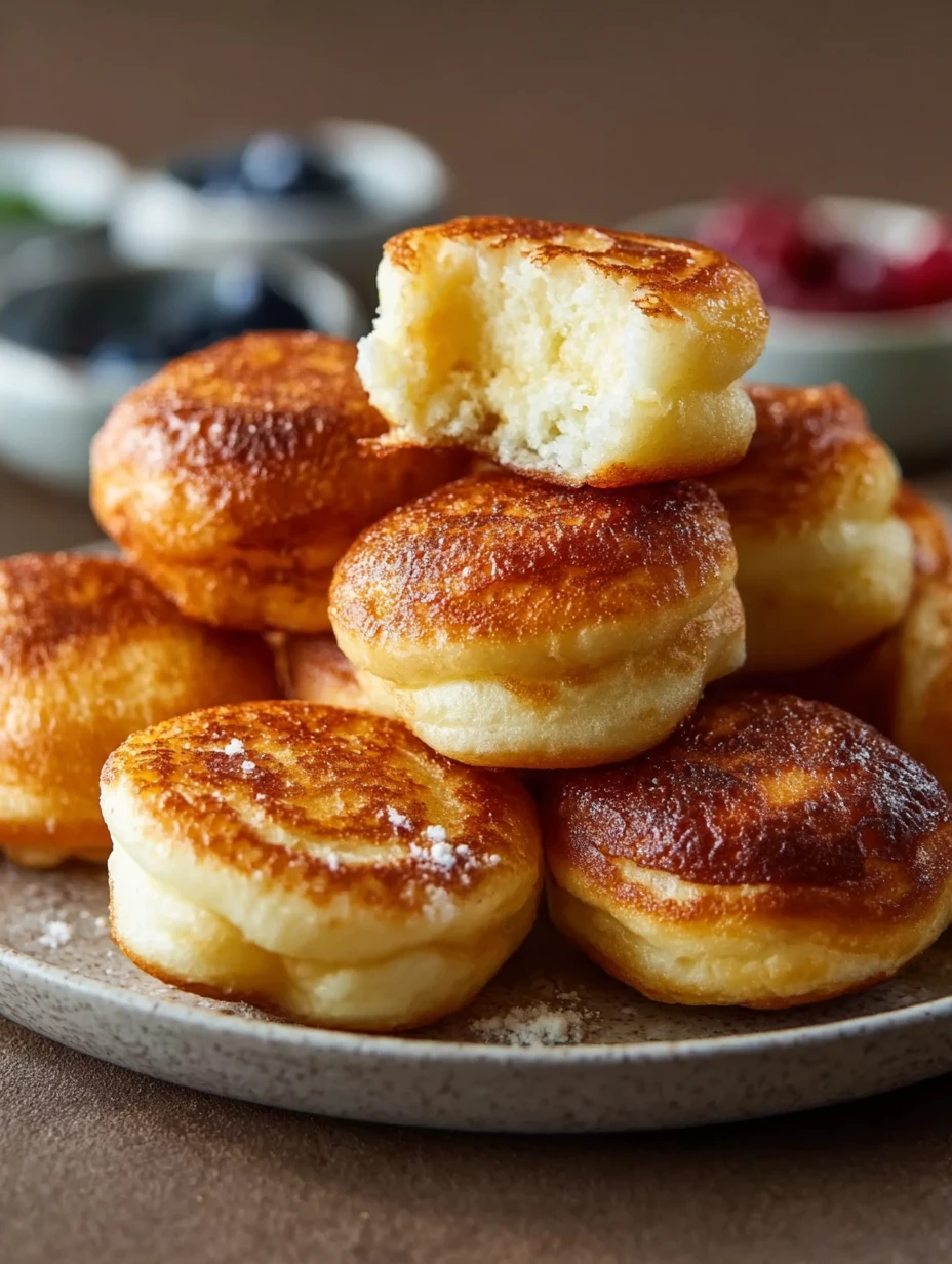 Gluten-free Pancake Poppers Recipe Best Mini Pancake Poppers Pancake Poppers For Breakfast Homemade Pancake Bites How To M...