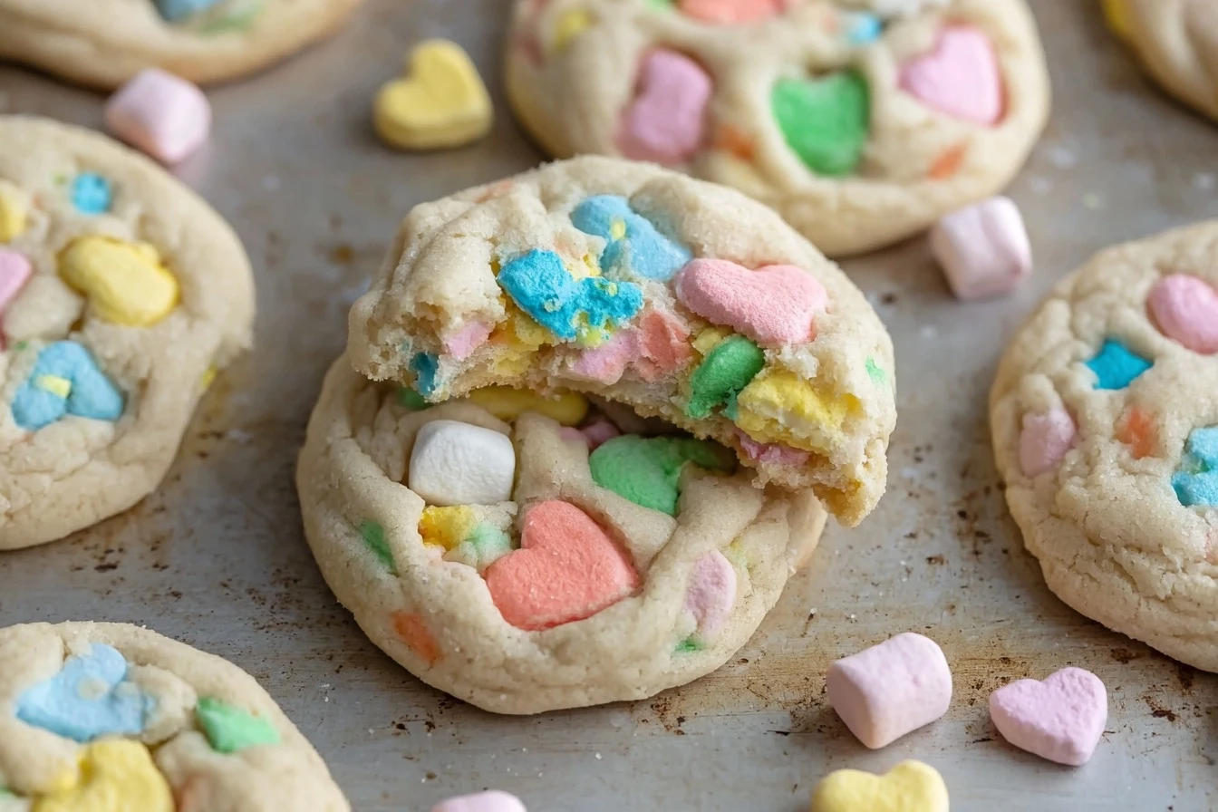 Magically Delicious Lucky Charm Cookies