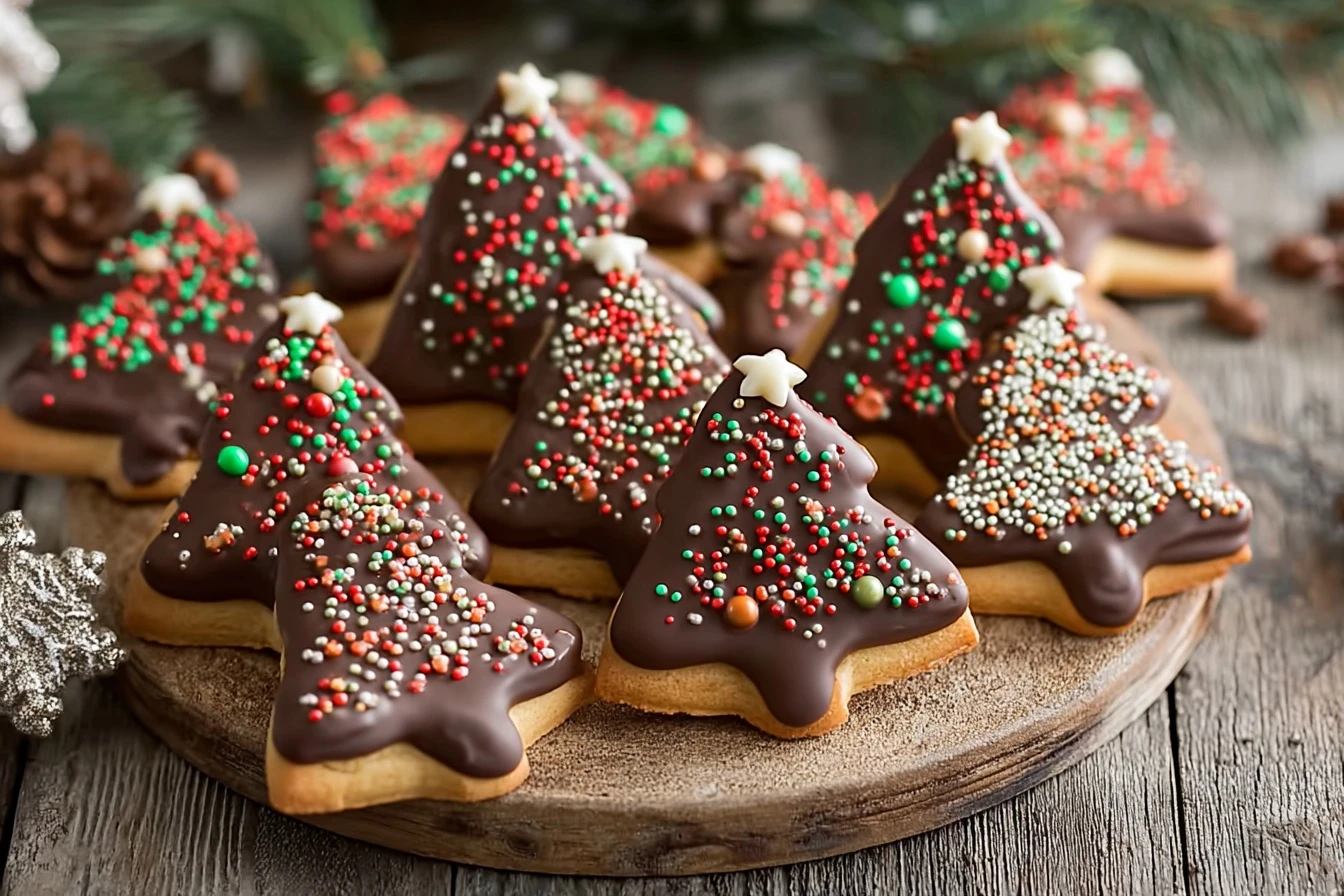 Millionaire Shortbread Christmas Tree Recipe How To Make Millionaire Shortbread Christmas Trees Best Millionaire Shortbrea...