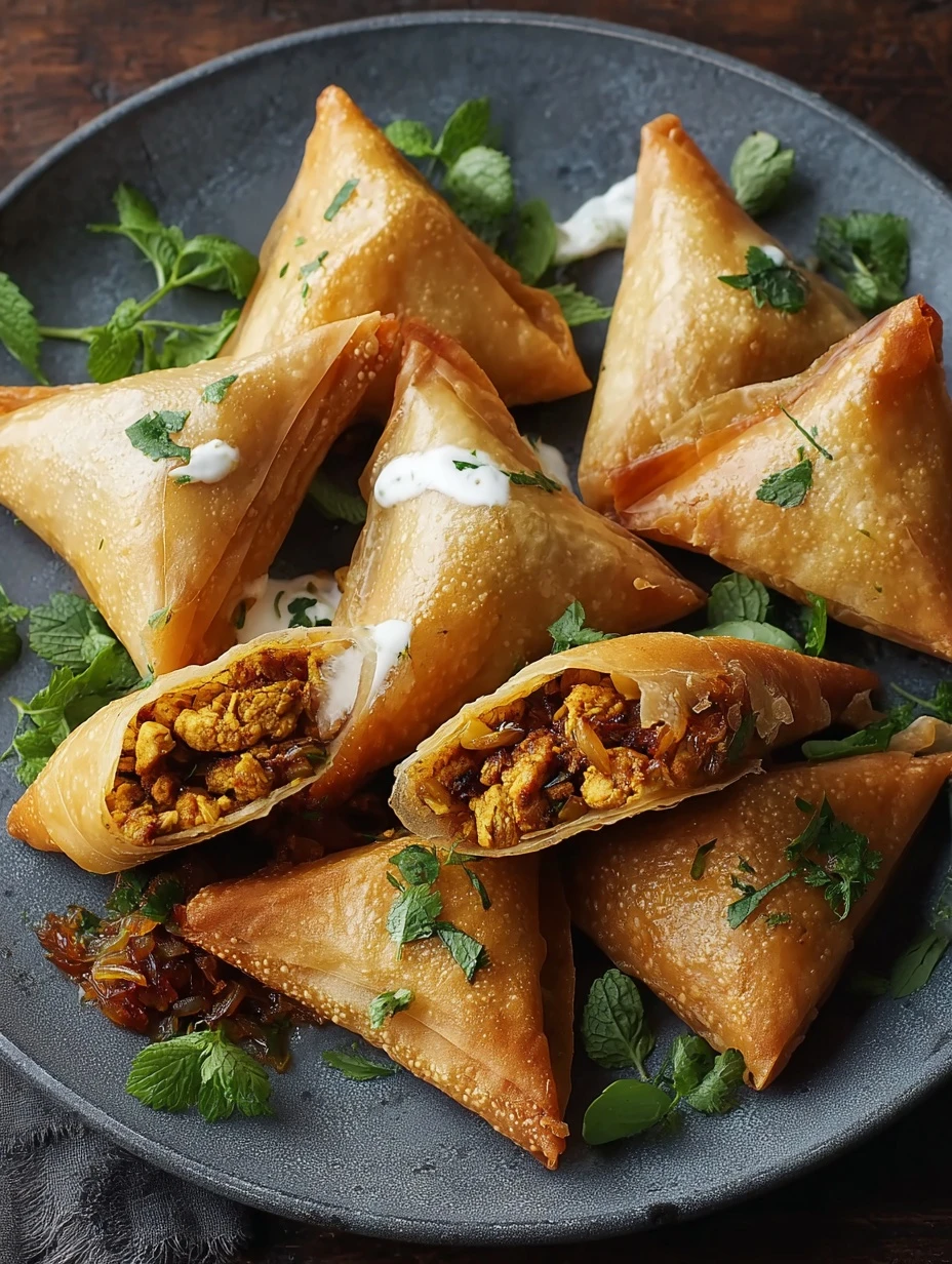 Discover Moroccan Spiced Chicken Briouats